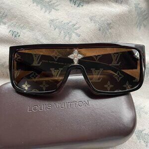 Louis Vuitton Diamond-Studded Sunglasses
